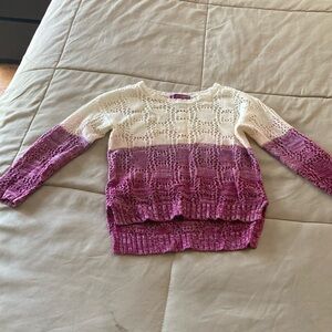 Girl’s casual sweater